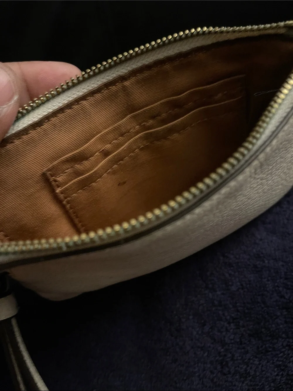 Coach chic wristlet